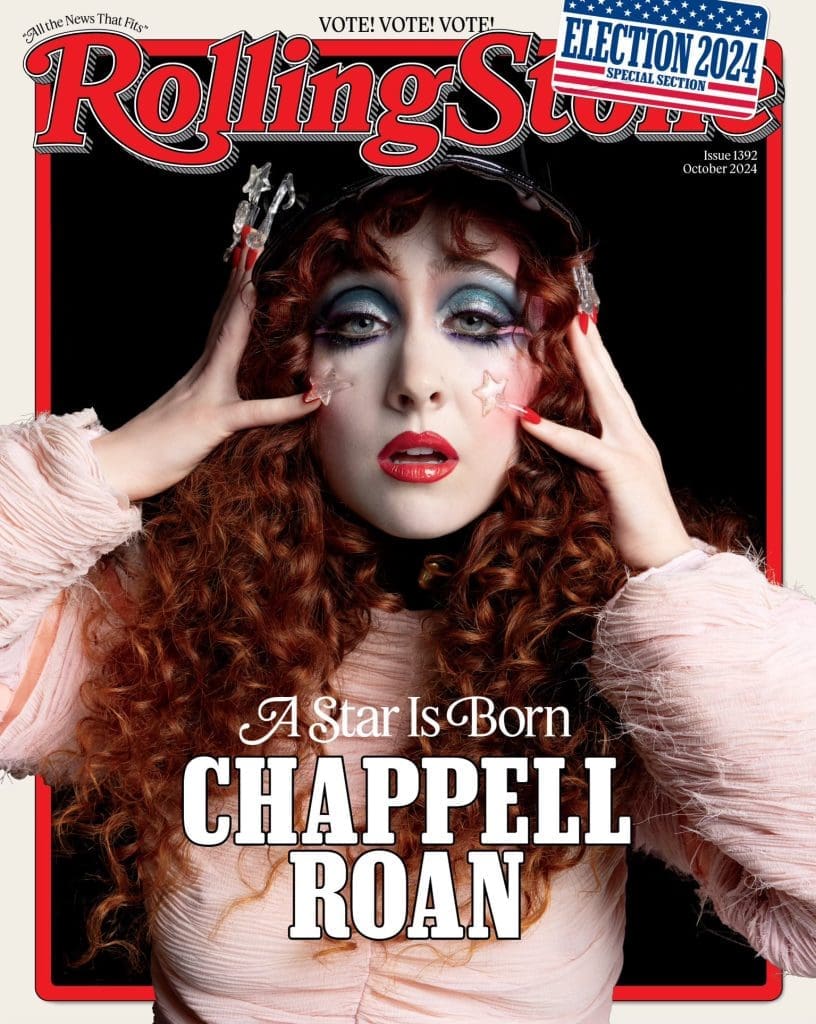 Chappell Roan para la portada de The Rolling Stone