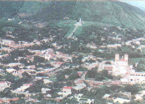 Fotografía antigua del pueblo de Ejutla