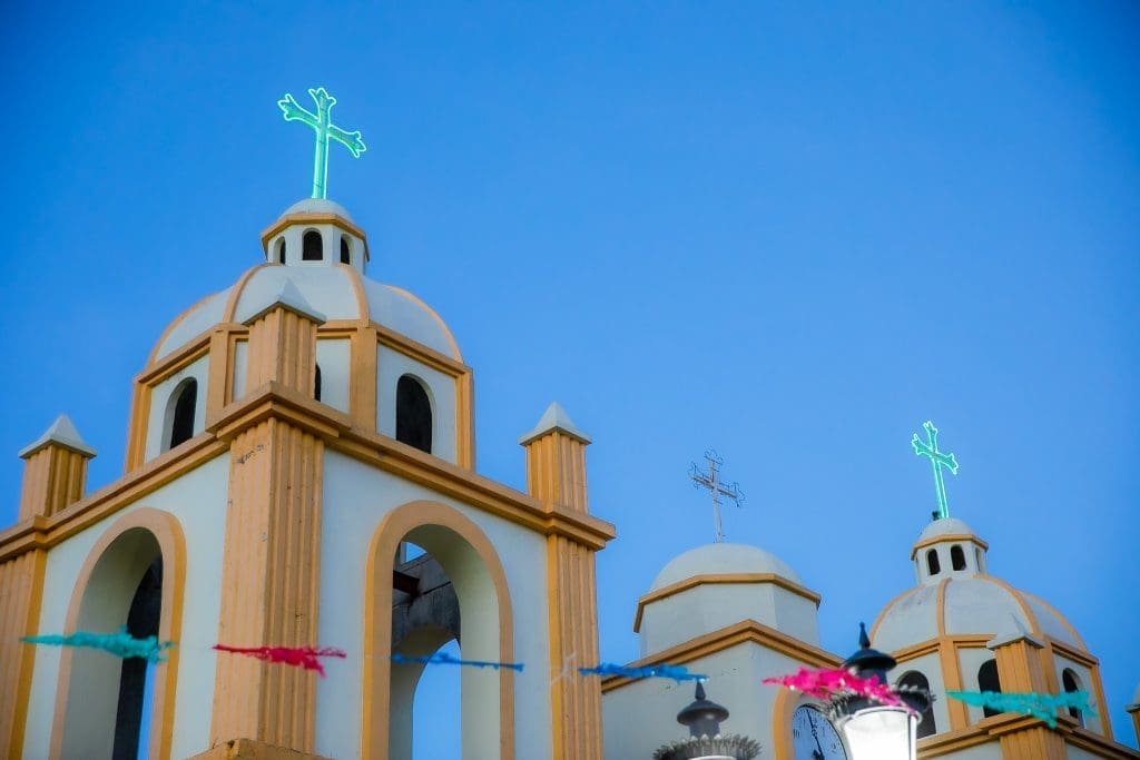 Templo en Mixtlán