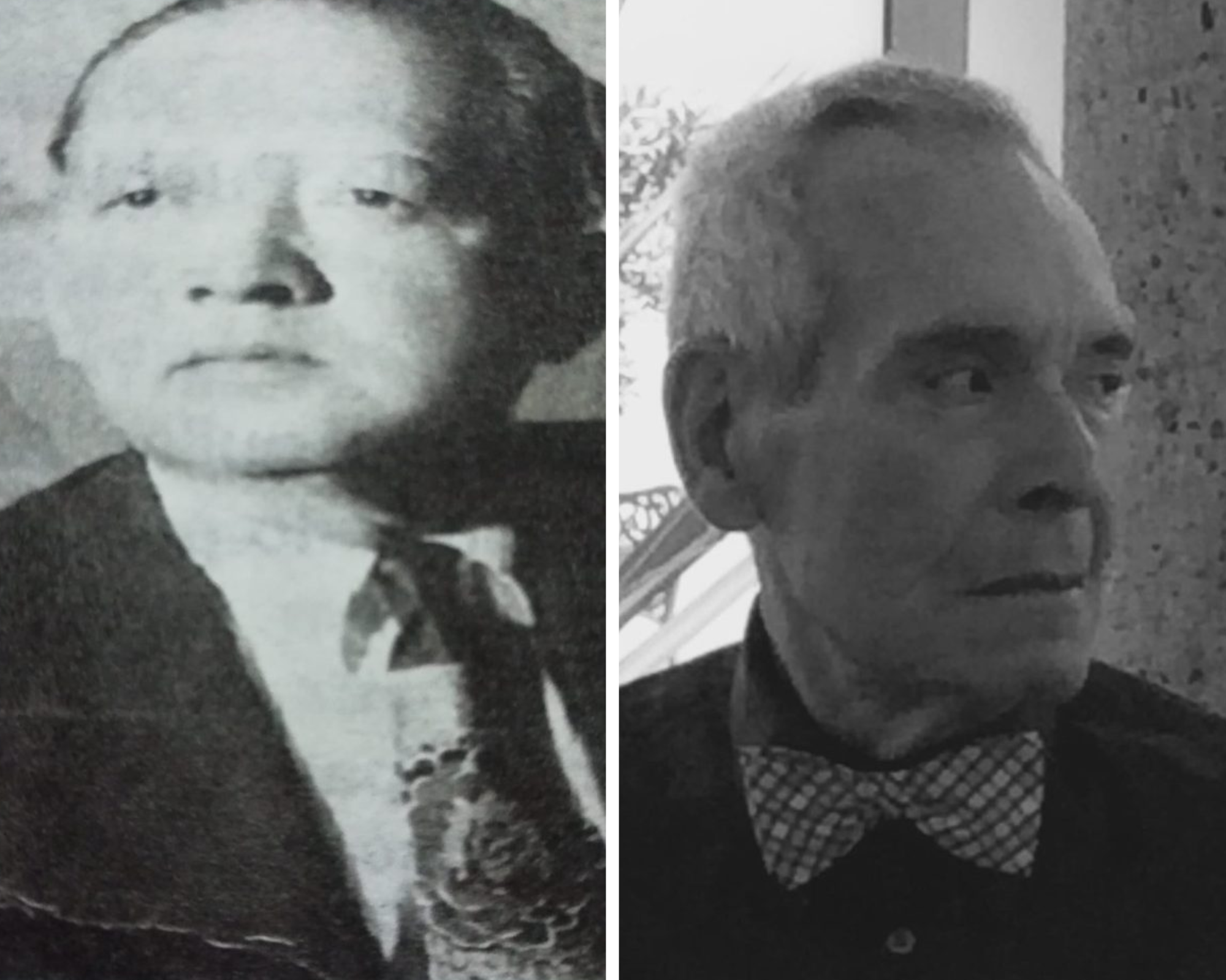 Músicos tulenses Samuel Amaral Pérez y su hijo Víctor Manuel Amaral.