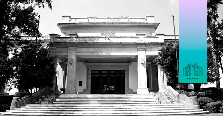 Los Pinos es el equivalente a la Casa Blanca de los Estados Unidos.