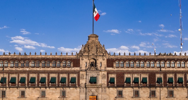 Palacio Nacional, la joya del Zócalo de Ciudad de México.