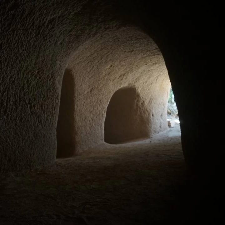 Tunel del Templo de Arena de Villa Corona