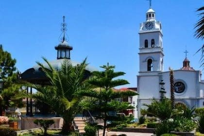 Plaza principal de Valle de Juárez