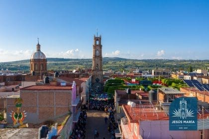 El pueblo de Jesús María está erigido sobre la Barranca de Viudas