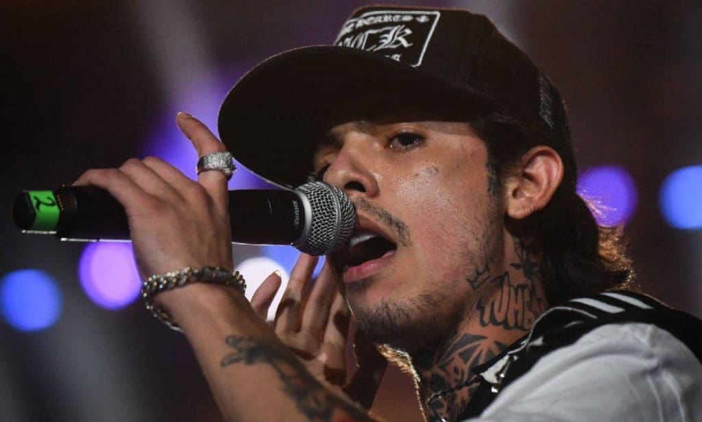 Natanael Cano, artista del género de los corridos tumbados quién fue multado en Chihuahua hace unos meses por hacer apología al delito en sus canciones