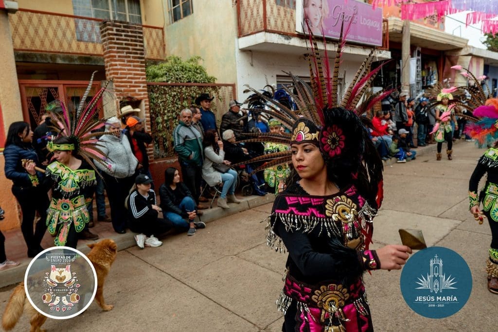 Danza para una procesión religiosa en Jesús María, Jalisco