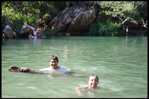 Río el Trampolín en Pihuamo