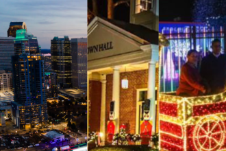 Charlotte: La Navidad llega a los parques de la Ciudad Reina