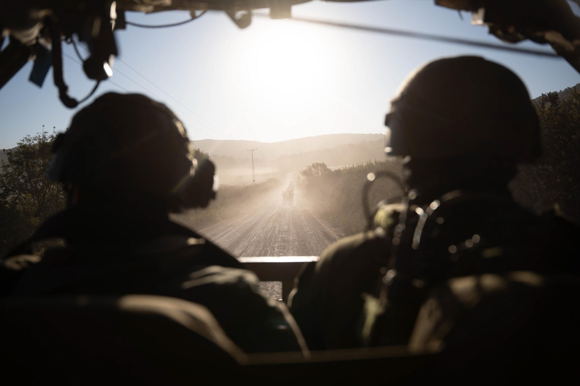 El Ejército israelí anunció este lunes la intercepción de una serie de drones disparados contra su territorio, de los cuales dos provenían de Líbano y dos "desde el este", una referencia habitual de las fuerzas armadas israelíes a los proyectiles disparados por la Resistencia Islámica de Irak. EFE/Ejército israelí / SOLO USO EDITORIAL/SOLO DISPONIBLE PARA ILUSTRAR LA NOTICIA QUE ACOMPAÑA (CRÉDITO OBLIGATORIO)
