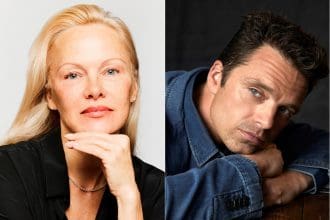 Composición de dos fotografías cedidas por el Festival Internacional de Cine de Miami (MFF) donde aparece  la actriz canadiense-estadounidense Pamela Anderson y el actor rumano-estadounidense Sebastian Stan, quienes recibirán el Premio Light Acting y el Premio Precious Gem del festival GEMS, respectivamente. Los premios se entregarán en el Auditorio Wolfson del Miami Dade College (MDC) durante unas sesiones de preguntas y respuestas que tendrán lugar después de las proyecciones de las películas programadas en el festival. EFE/Norman Wong/Alexi Lubomirski/MFF