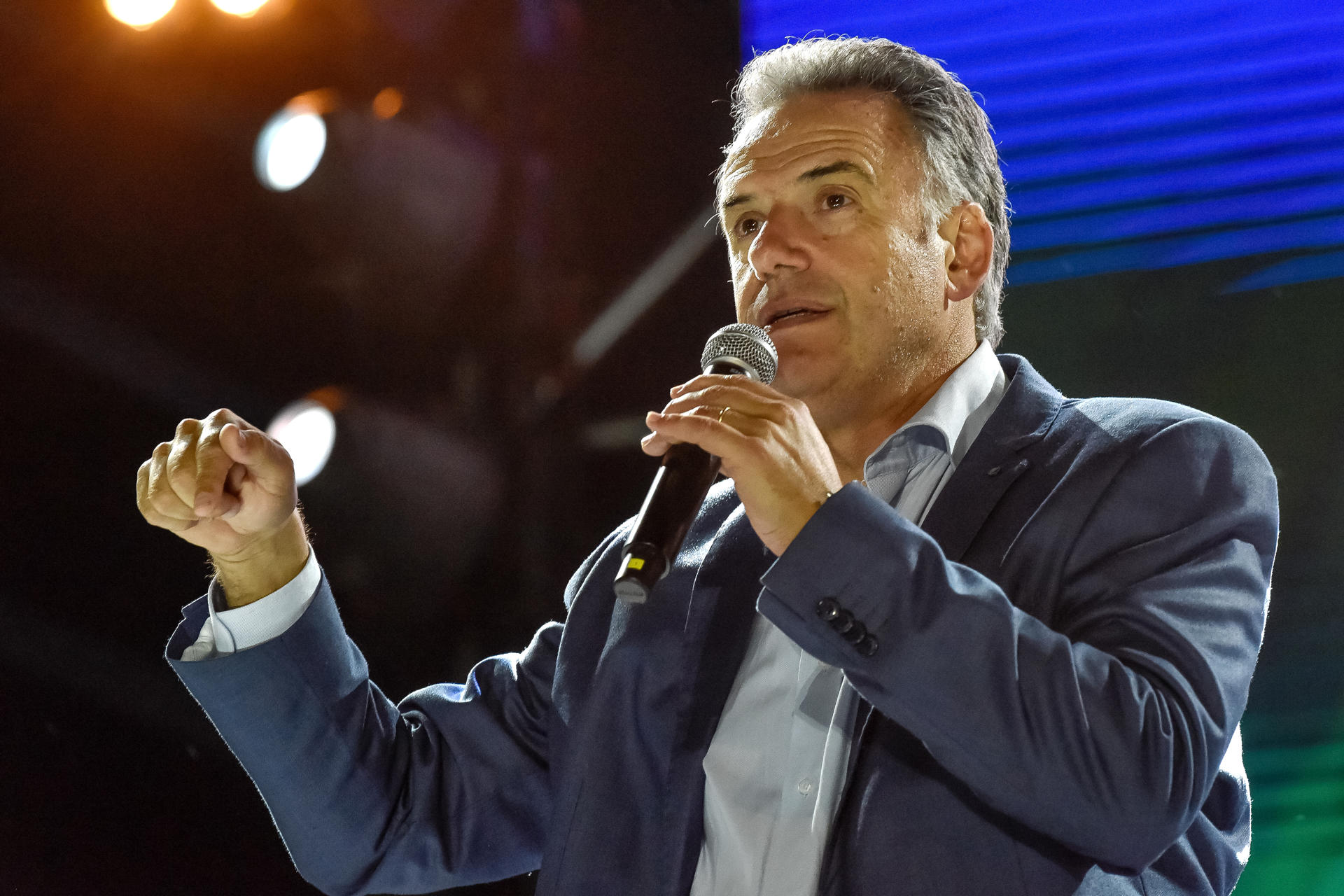 Foto de archivo del candidato a la Presidencia por el Frente Amplio, Yamandú Orsi. EFE/ Federico Gutiérrez
