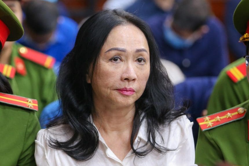 Fotografía de archivo de la empresaria vietnamita Truong My Lan, condenada a la pena de muerte por delitos de corrupción. 
EFE/EPA/STRINGER
