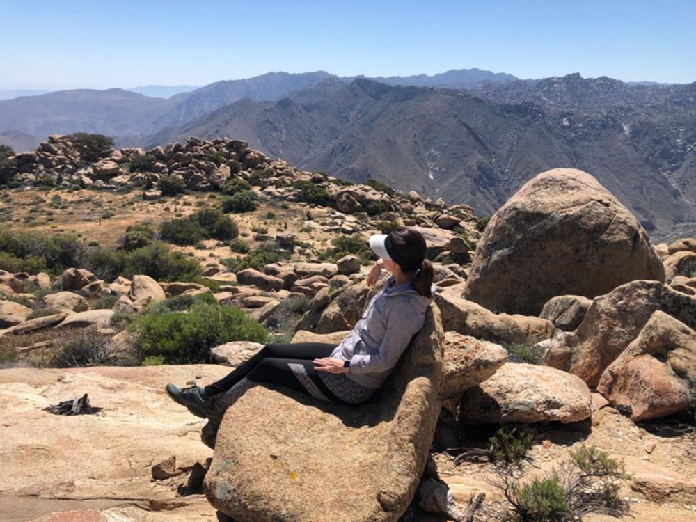 Mirador en La Rumorosa