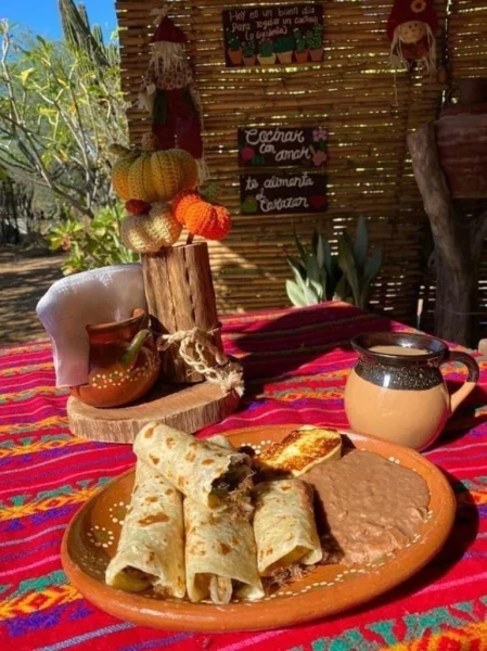 Burritos de machaca