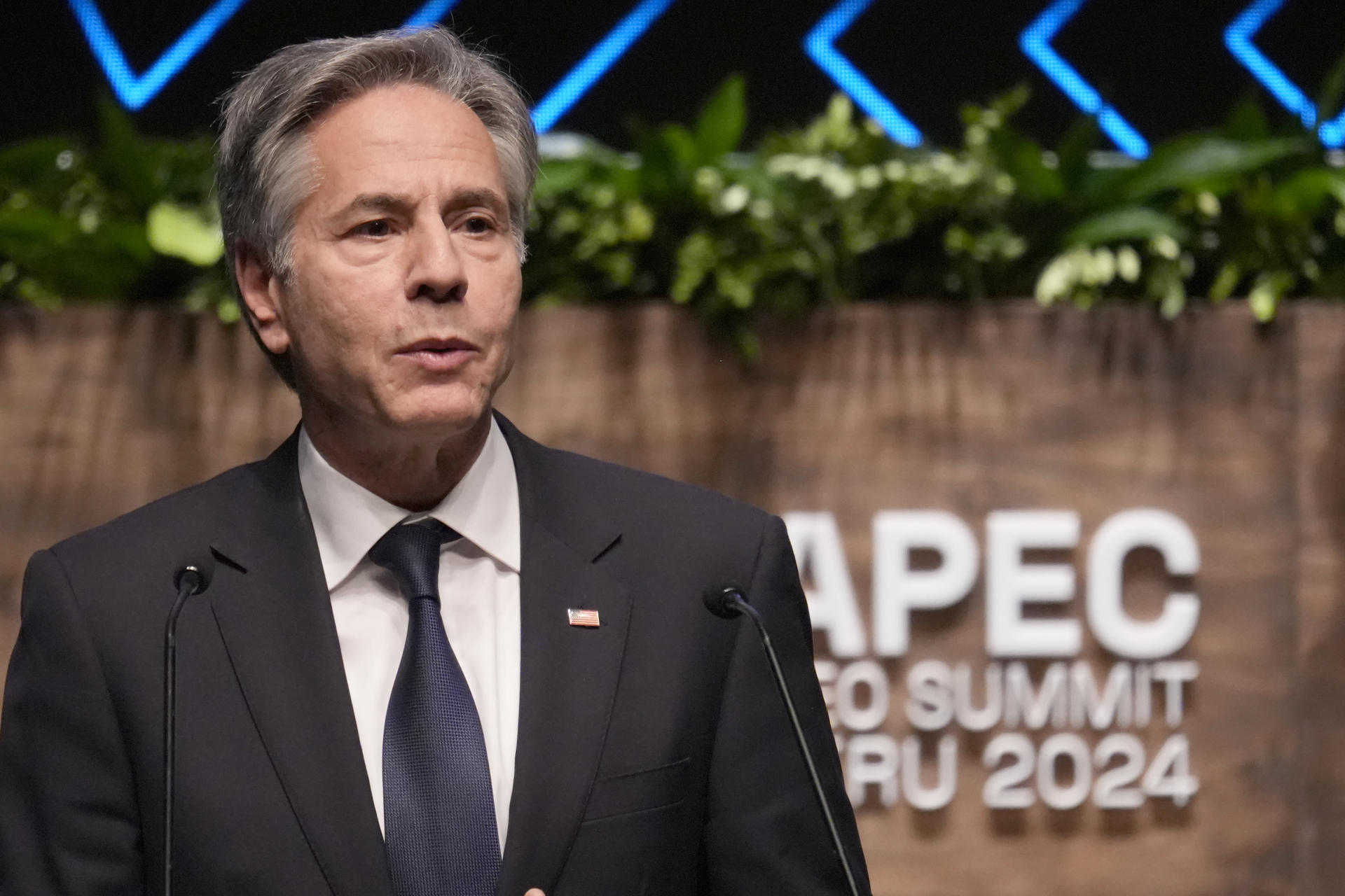Imagen de archivo del secretario de estado de los Estados Unidos, Antony Blinken. EFE/ STR