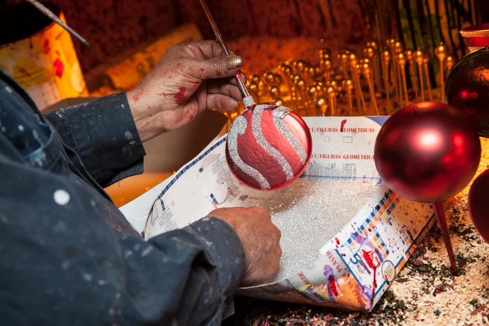 La Casa de Santa Claus, legado de vidrio soplado