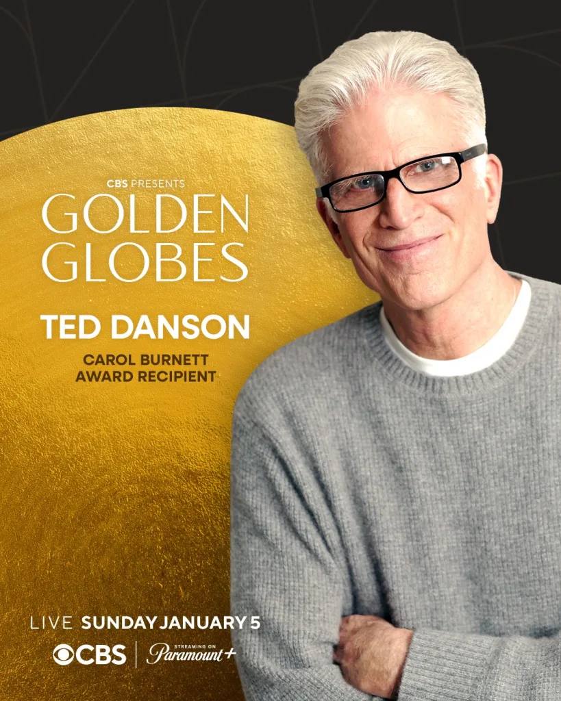 La ex estrella de 'Cheers' Ted Danson ha sido galardonado con el premio Carol Burnett