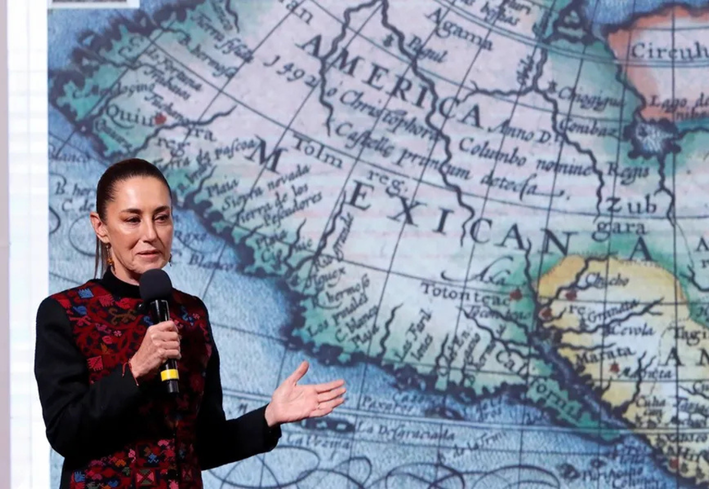 Sheinbaum: El Golfo de México es reconocido desde 1607