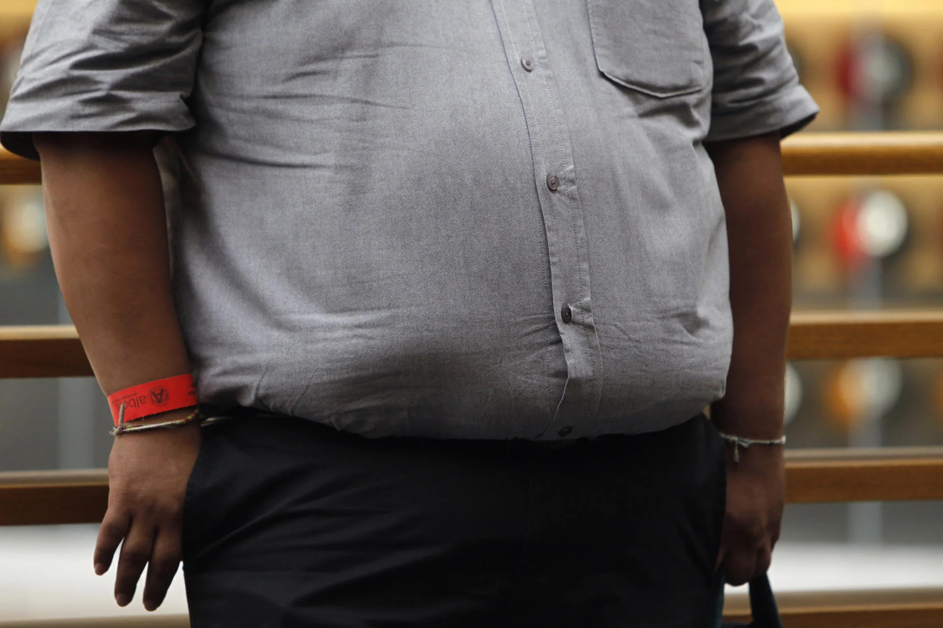 Imagen de archivo de una vista de una persona con obesidad en Ciudad de México (México). EFE/Sáshenka Gutiérrez