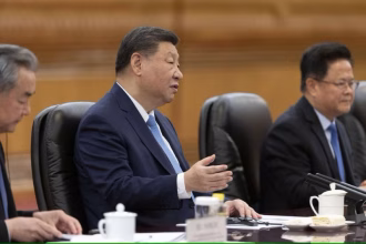 Fotografía de archivo en la que aparece el presidente chino, Xi Jinping. EFE/ANDRÉS MARTÍNEZ CASARES