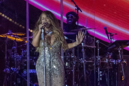 La cantante estadounidense Mariah Carey se presenta durante el Global Citizen Festival en Nueva York, Nueva York, EE. UU., el 24 de septiembre de 2022. EFE/EPA/SARAH YENESEL