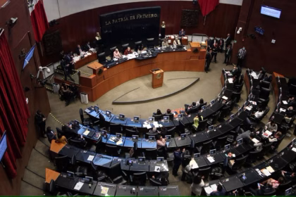 Imagen de archivo de una vista general del Senado en la Ciudad de México (México). EFE/Madla Hartz