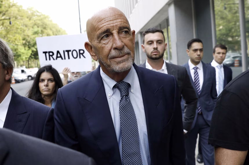 Foto de archivo de Tom Barrack, embajador de Estados Unidos en Turquía. EFE/PETER FOLEY