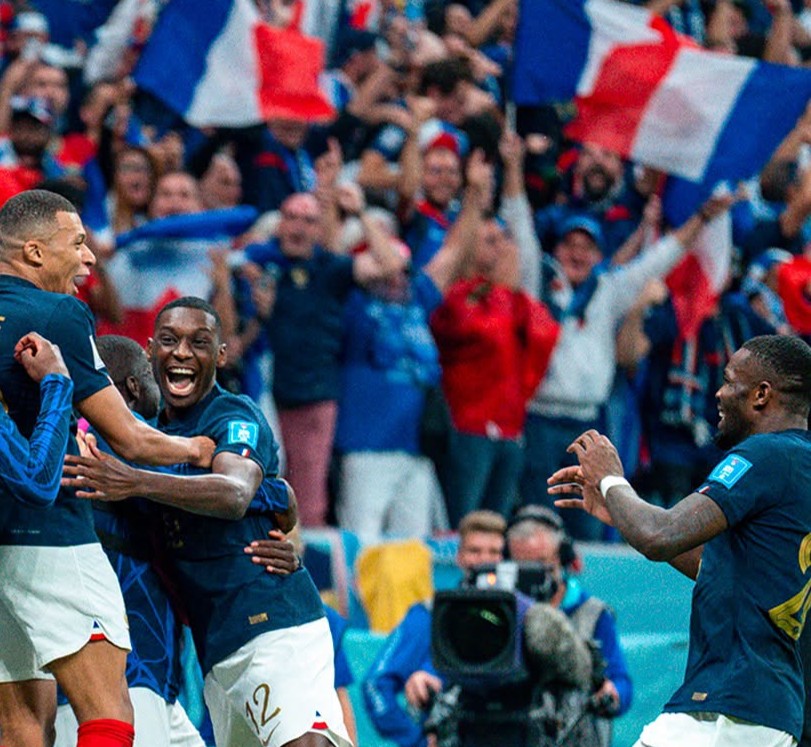 Francia avanza a semifinales tras vencer a marruecos