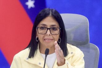La presidenta encargada de Venezuela, Delcy Rodríguez, en una fotografía de archivo. EFE/ Iván Cárdenas