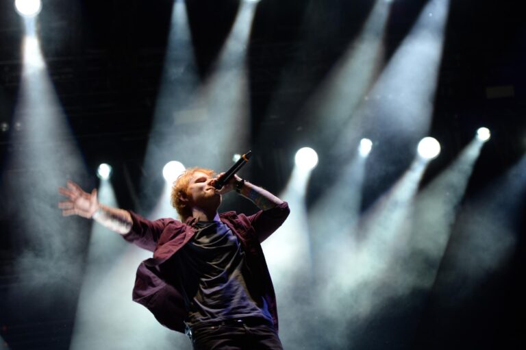 Imagen de archivo de un concierto de Ed Sheeran. EFE/EPA/FELIX KAESTLE