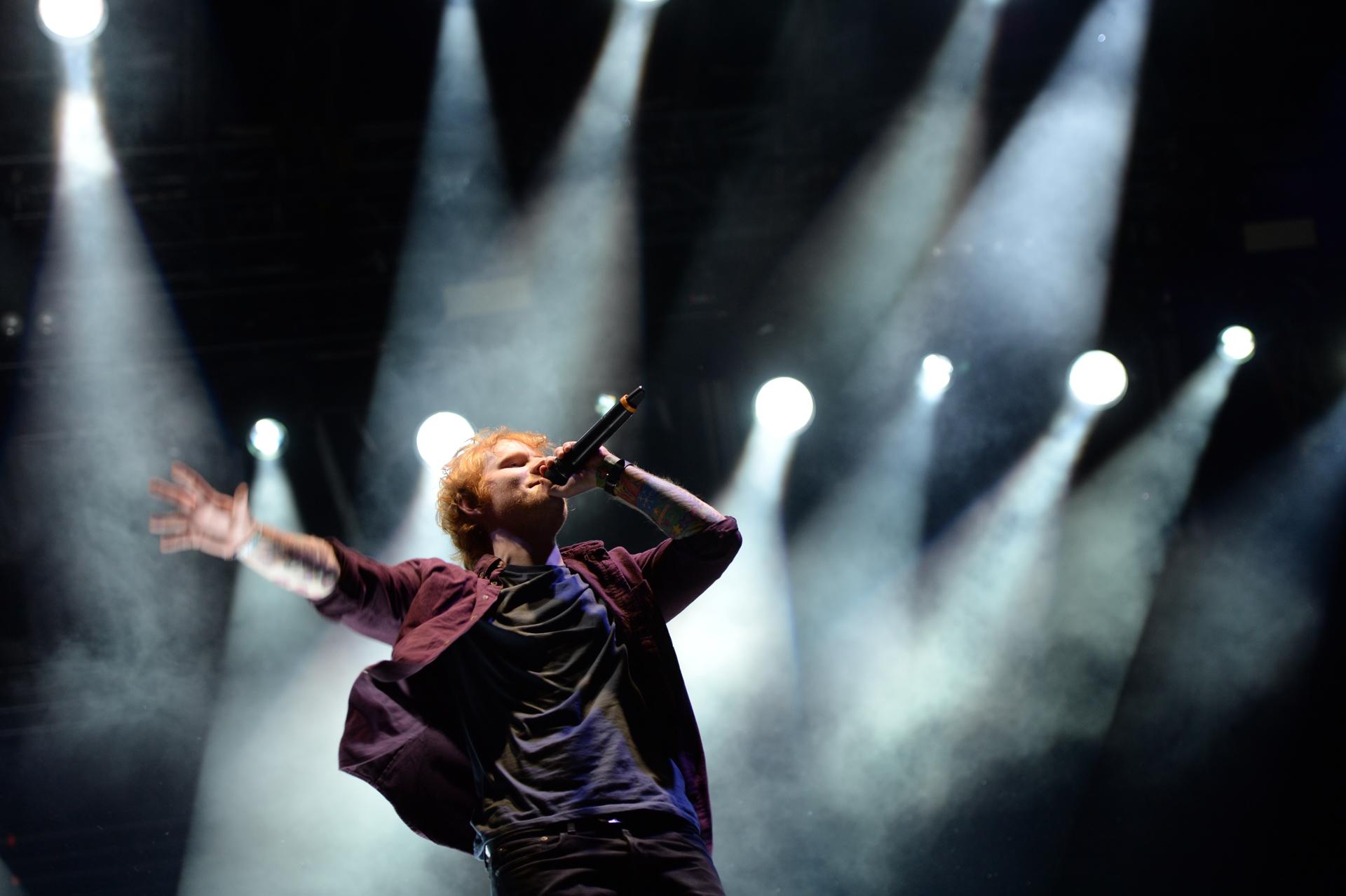 Imagen de archivo de un concierto de Ed Sheeran. EFE/EPA/FELIX KAESTLE
