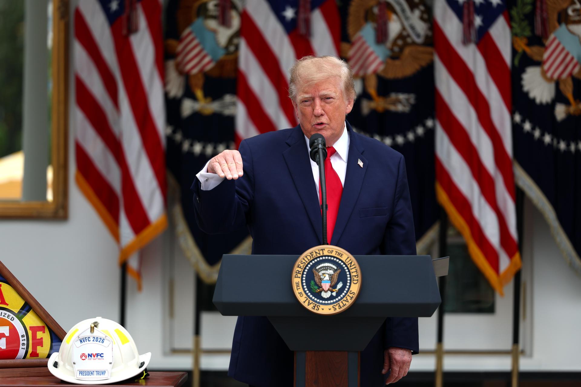 El presidente de EE.UU., Donald Trump. EFE/EPA/TOM BRENNER / POOL